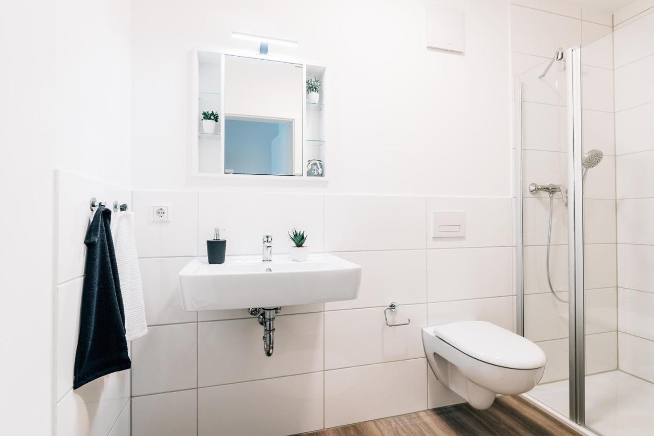 Modernes Stadt-Apartement Mitte บีเลอเฟล์ด ภายนอก รูปภาพ